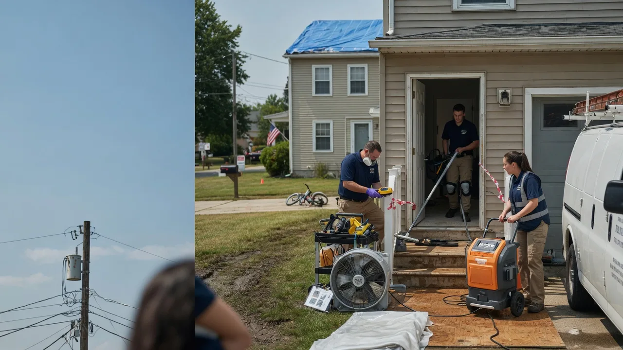 Water Damage Repair in Whiting, KS near me